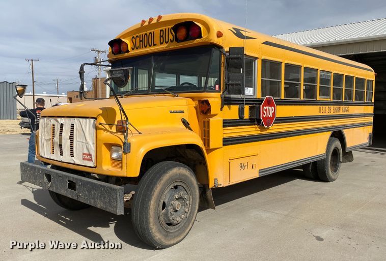 image for item DM8289 1995 Chevrolet Blue Bird  school bus
