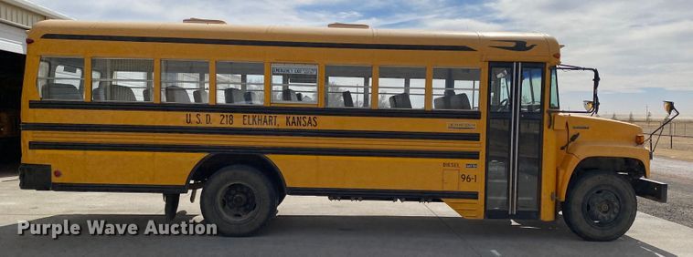image for item DM8289 1995 Chevrolet Blue Bird  school bus