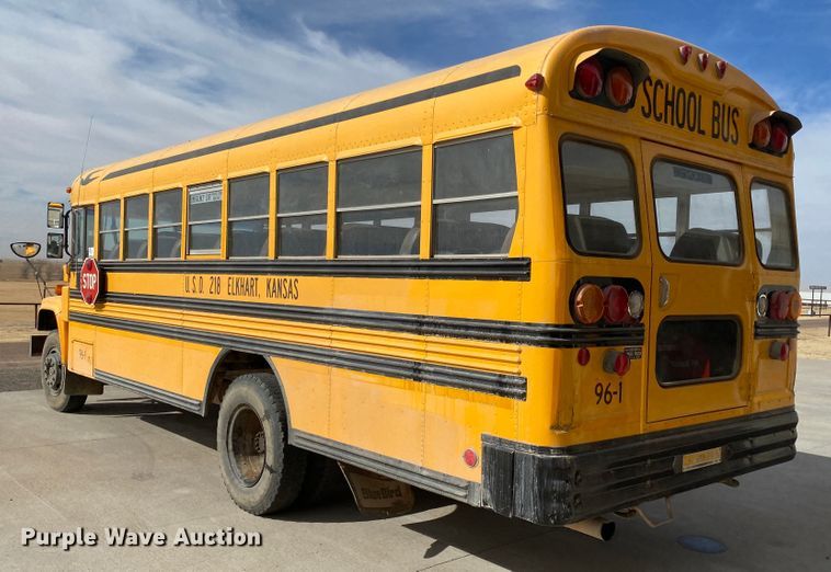 image for item DM8289 1995 Chevrolet Blue Bird  school bus