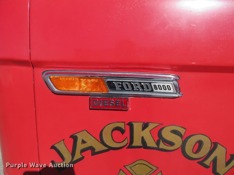 image for item DN7892 1981 Ford 8000  ladder fire truck