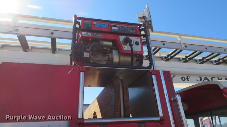 image for item DN7892 1981 Ford 8000  ladder fire truck