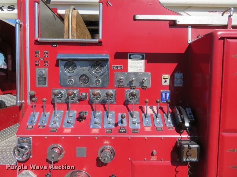 image for item DN7892 1981 Ford 8000  ladder fire truck