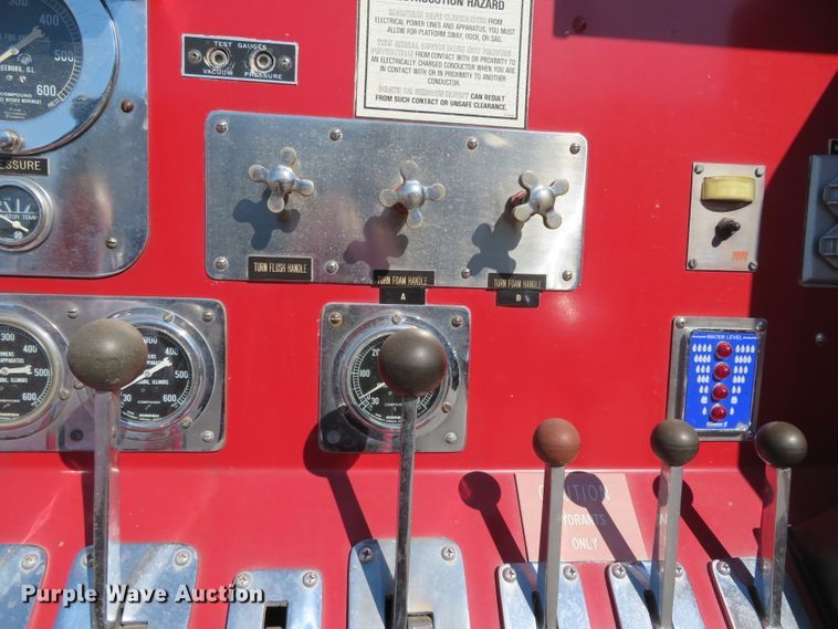 image for item DN7892 1981 Ford 8000  ladder fire truck