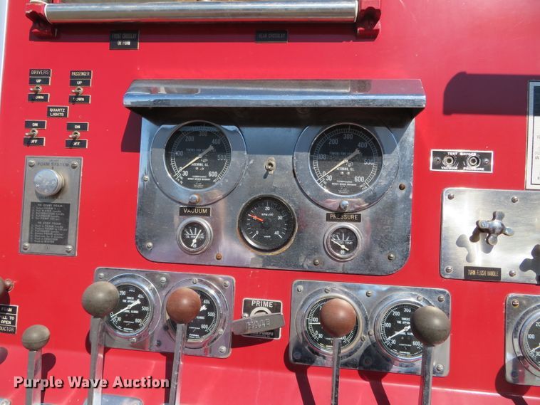 image for item DN7892 1981 Ford 8000  ladder fire truck