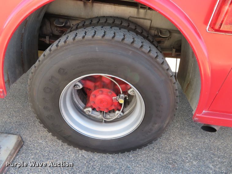 image for item DN7892 1981 Ford 8000  ladder fire truck