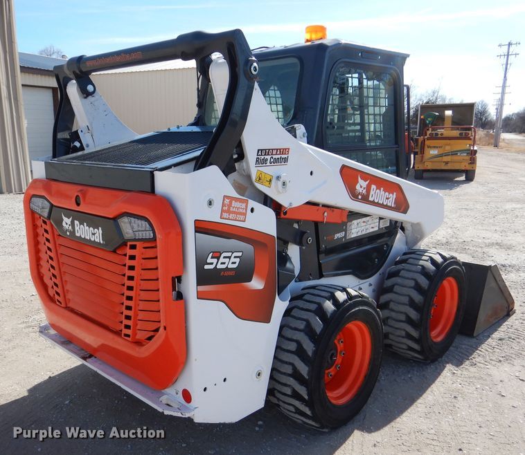 image for item DR0849 2021 Bobcat S66 R Series  skid steer loader