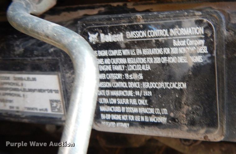 image for item DR0849 2021 Bobcat S66 R Series  skid steer loader