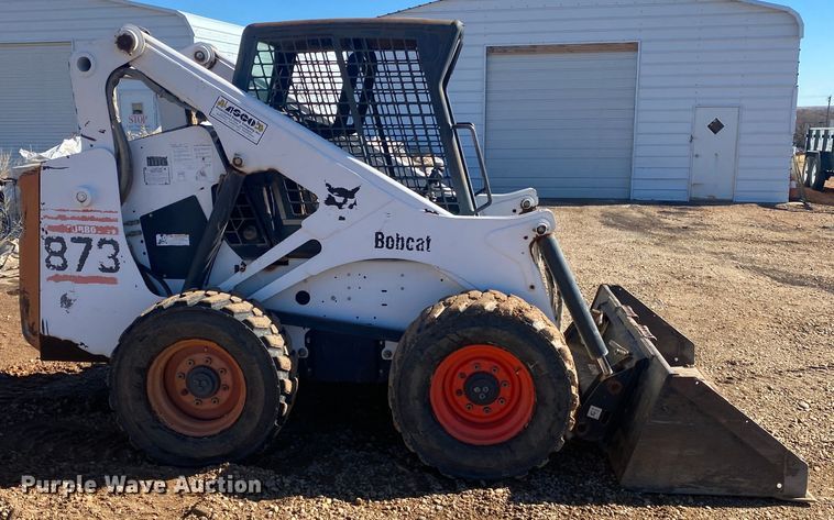 image for item EX9607 2000 Bobcat 873  skid steer loader
