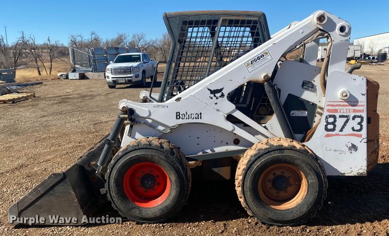 image for item EX9607 2000 Bobcat 873  skid steer loader