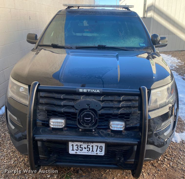 image for item EX9616 2016 Ford Explorer Police Interceptor  SUV