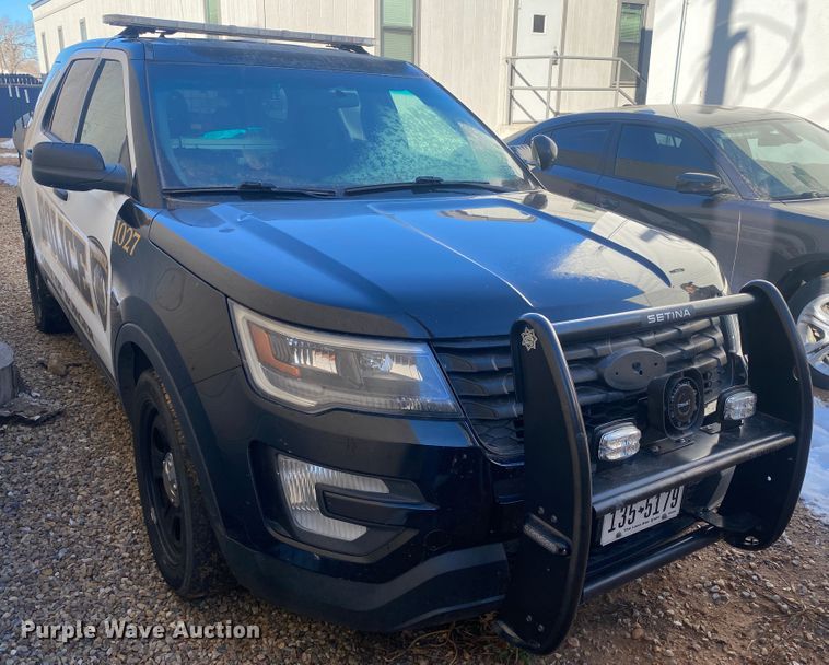 image for item EX9616 2016 Ford Explorer Police Interceptor  SUV