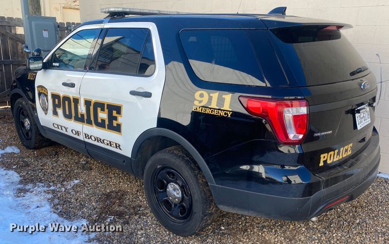 image for item EX9616 2016 Ford Explorer Police Interceptor  SUV