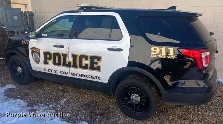 image for item EX9616 2016 Ford Explorer Police Interceptor  SUV