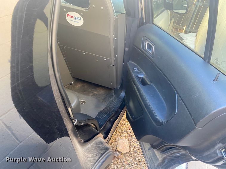 image for item EX9616 2016 Ford Explorer Police Interceptor  SUV