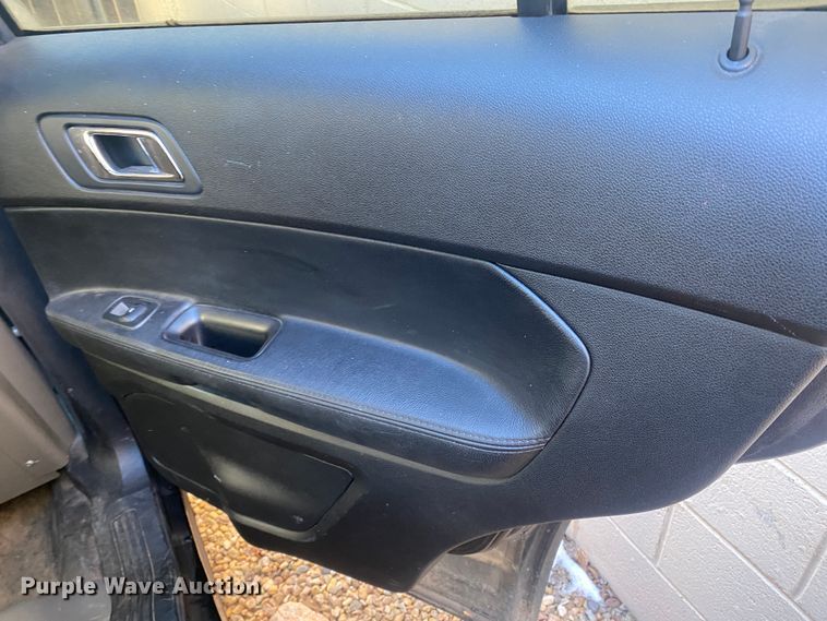 image for item EX9616 2016 Ford Explorer Police Interceptor  SUV