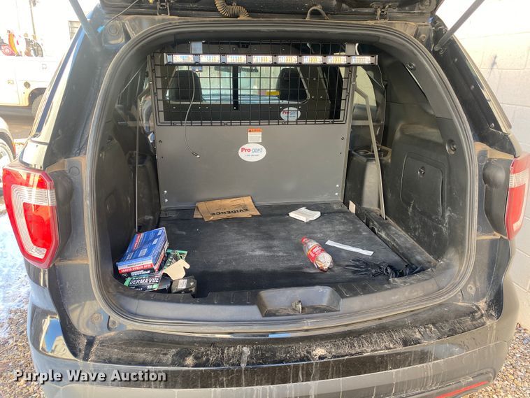 image for item EX9616 2016 Ford Explorer Police Interceptor  SUV