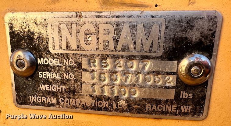 image for item ID9695 Ingram RS207  double drum roller