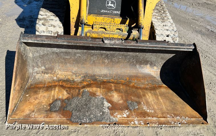image for item ID9701 John Deere CT322  tracked skid steer loader