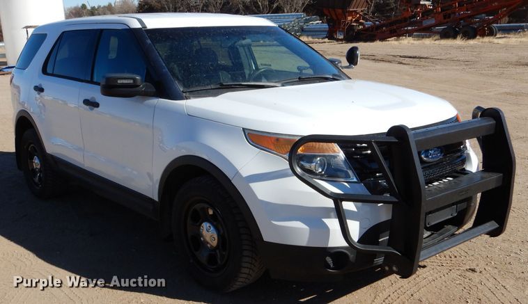 image for item IE9626 2013 Ford Explorer Police Interceptor  SUV
