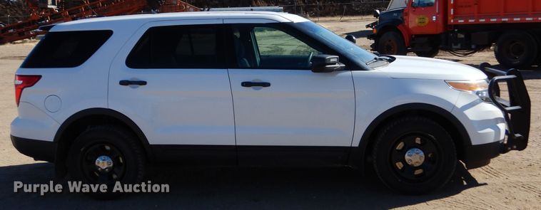 image for item IE9626 2013 Ford Explorer Police Interceptor  SUV
