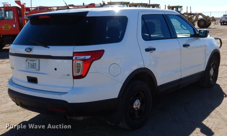 image for item IE9626 2013 Ford Explorer Police Interceptor  SUV