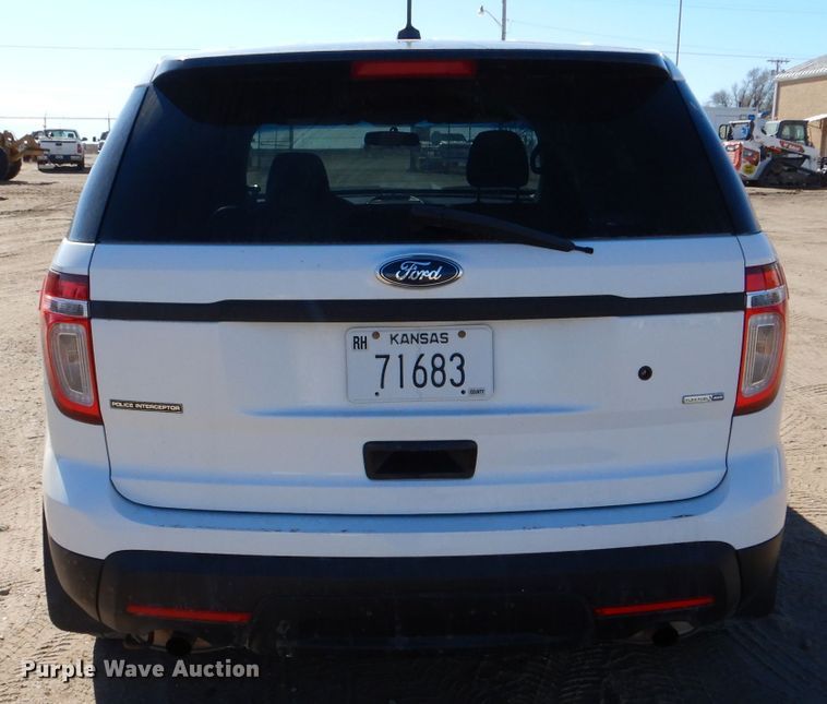 image for item IE9626 2013 Ford Explorer Police Interceptor  SUV