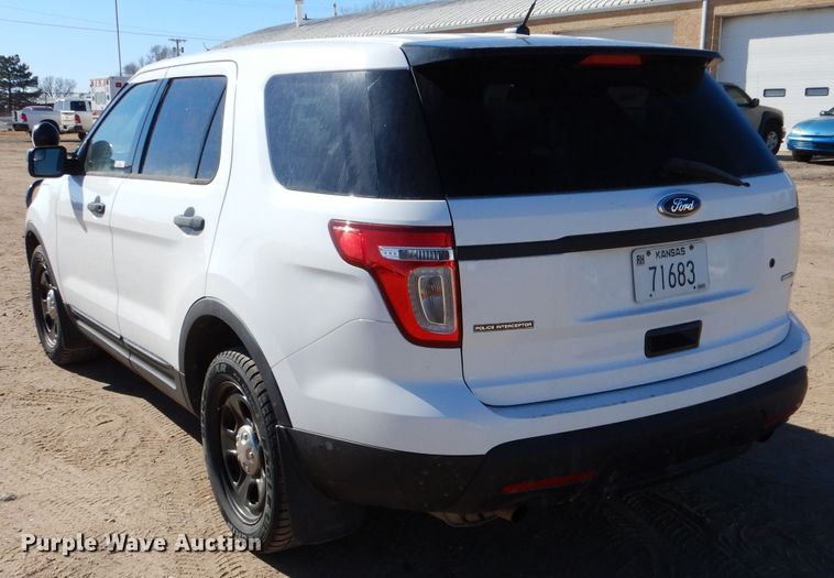 image for item IE9626 2013 Ford Explorer Police Interceptor  SUV