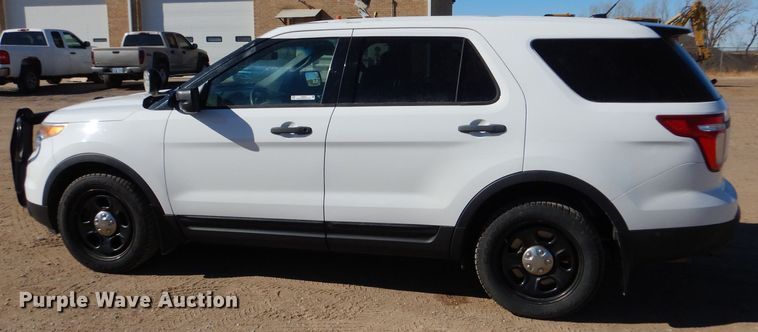 image for item IE9626 2013 Ford Explorer Police Interceptor  SUV