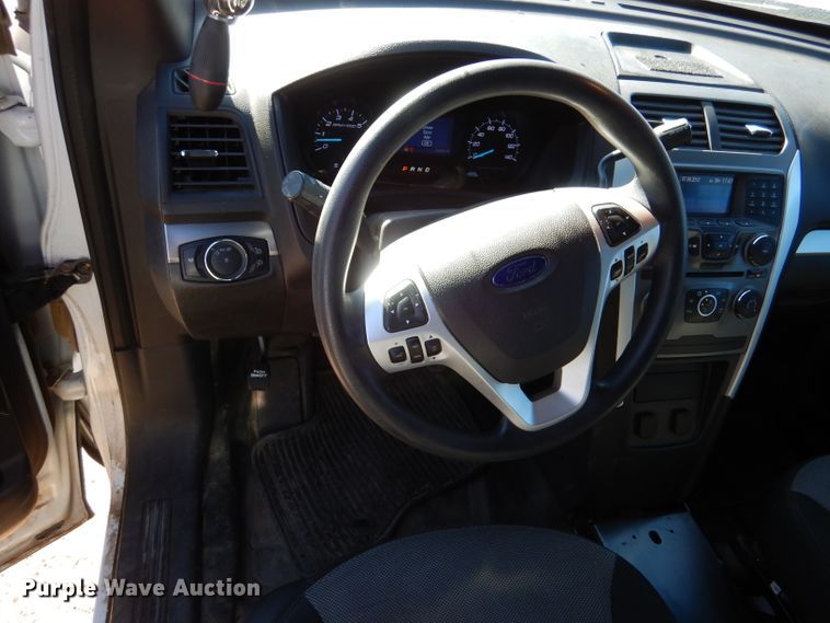 image for item IE9626 2013 Ford Explorer Police Interceptor  SUV