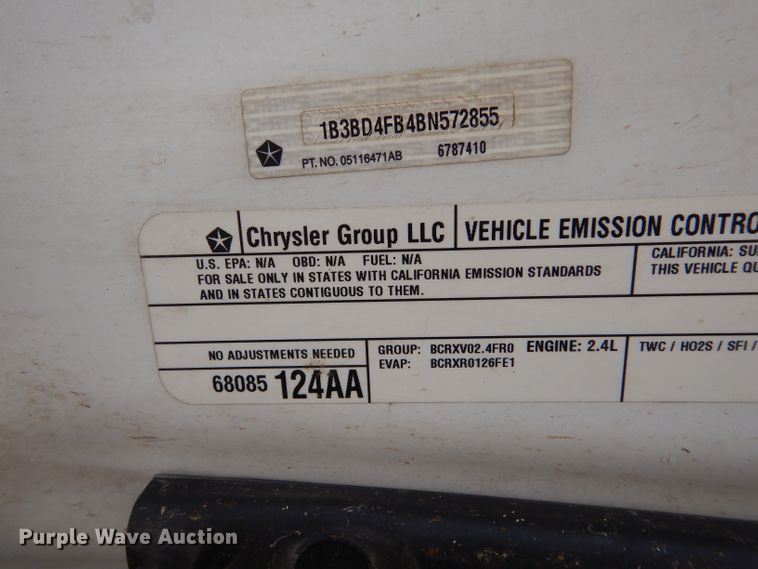 image for item IE9645 2011 Dodge Avenger