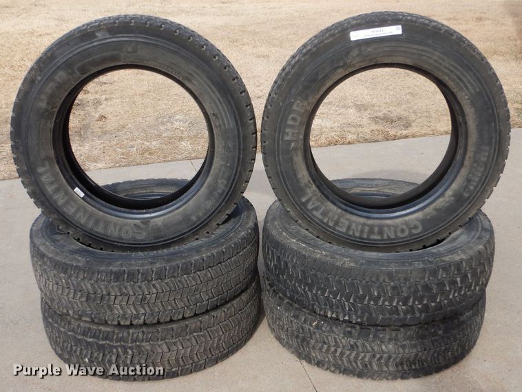 image for item IE9648 (6) Continental HDR 255/70R19.5 tires