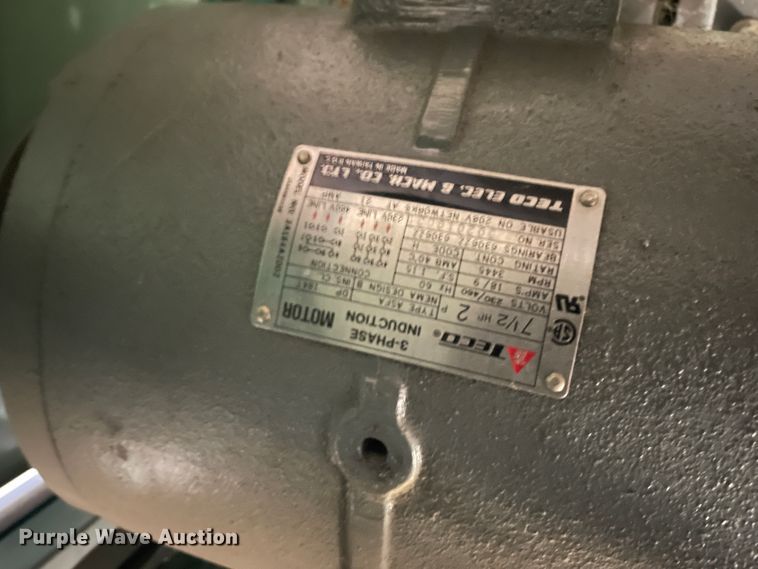 image for item IE9649 1991 Allied Air Products A73BRV90  air compressor