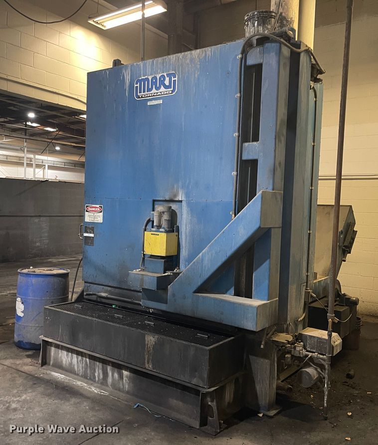 image for item IJ9665 2006 Mart Tornado 60  parts washer