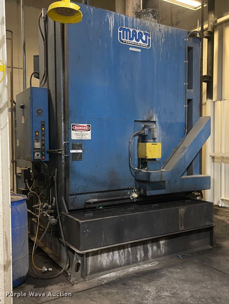 image for item IJ9665 2006 Mart Tornado 60  parts washer