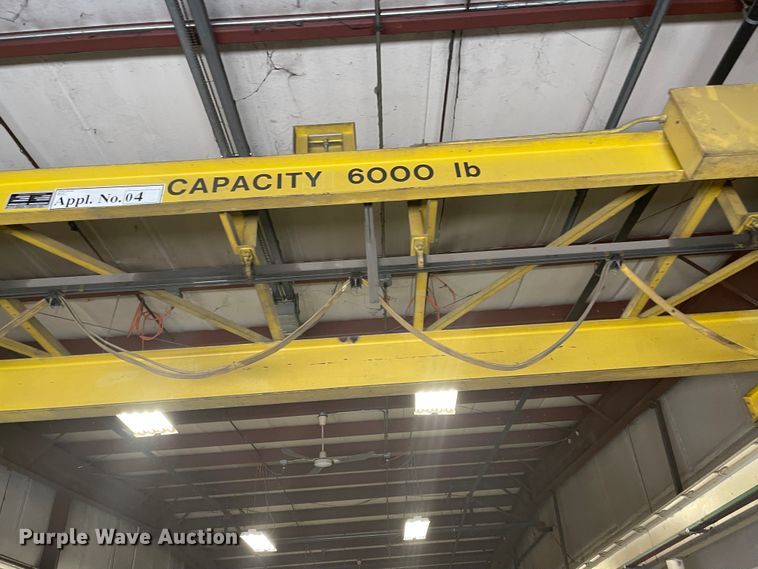 image for item IJ9668 Budgit  overhead crane