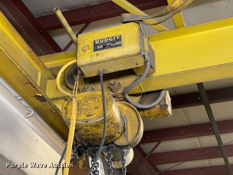 image for item IJ9668 Budgit  overhead crane