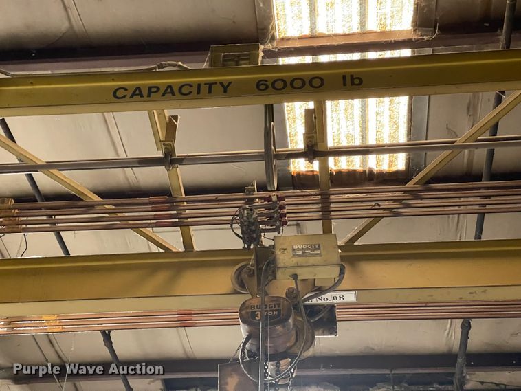 image for item IJ9670 Budgit  overhead crane
