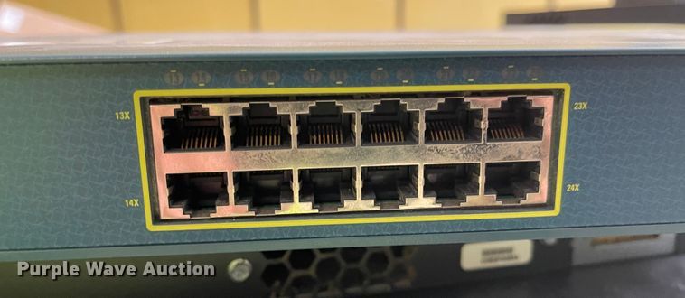 image for item IJ9739 Approximately 50 network switches