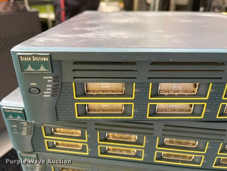 image for item IJ9739 Approximately 50 network switches