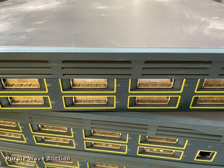 image for item IJ9739 Approximately 50 network switches