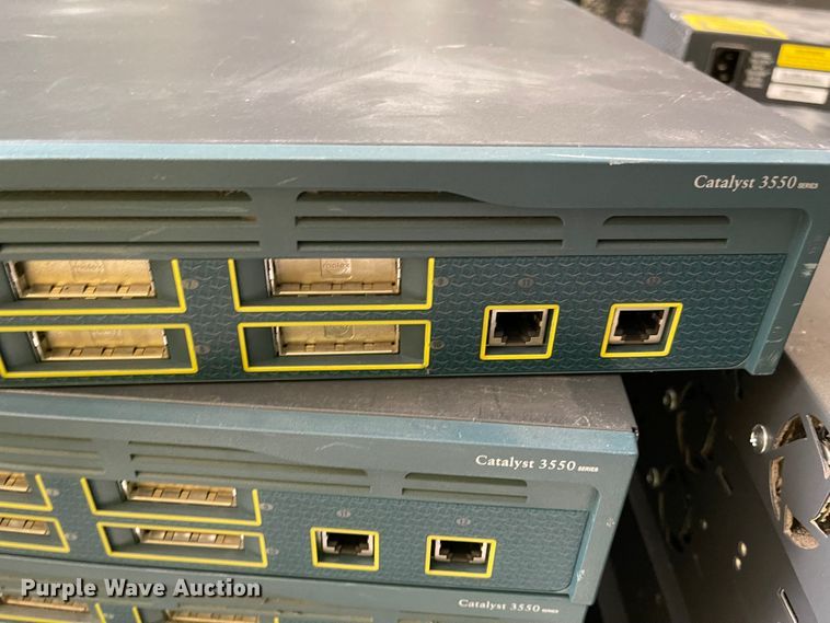 image for item IJ9739 Approximately 50 network switches