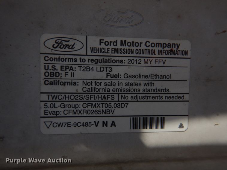 image for item IM9616 2012 Ford F150 XL  pickup truck