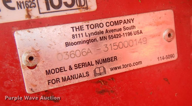 image for item IO9688 Toro 5410D  reel mower