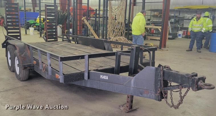 image for item IV9630 1989  Equipment trailer