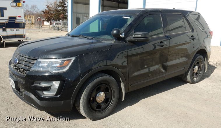 image for item JE9611 2018 Ford Explorer Police Interceptor  SUV