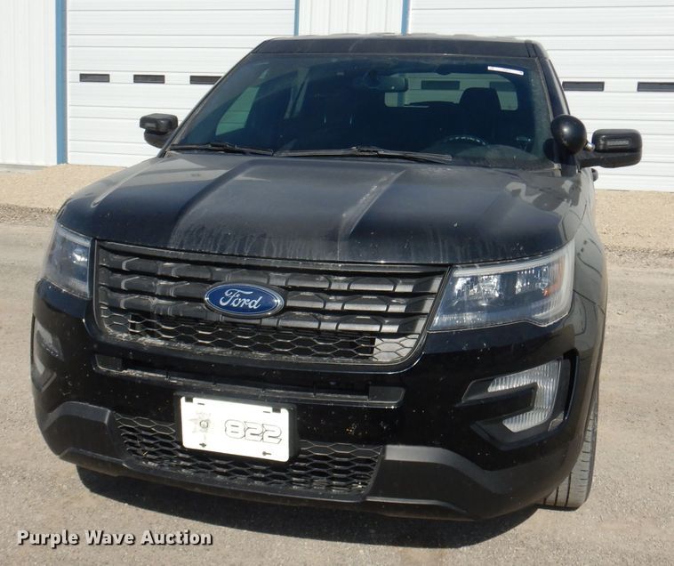 image for item JE9611 2018 Ford Explorer Police Interceptor  SUV