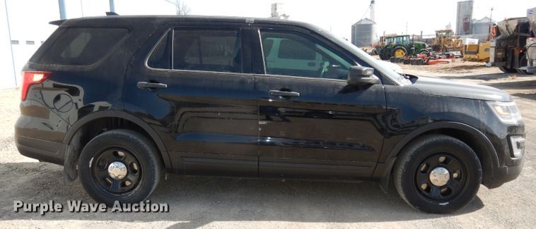 image for item JE9611 2018 Ford Explorer Police Interceptor  SUV
