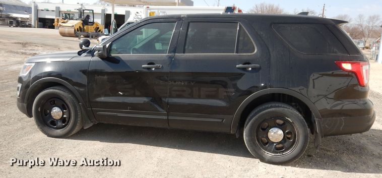 image for item JE9611 2018 Ford Explorer Police Interceptor  SUV