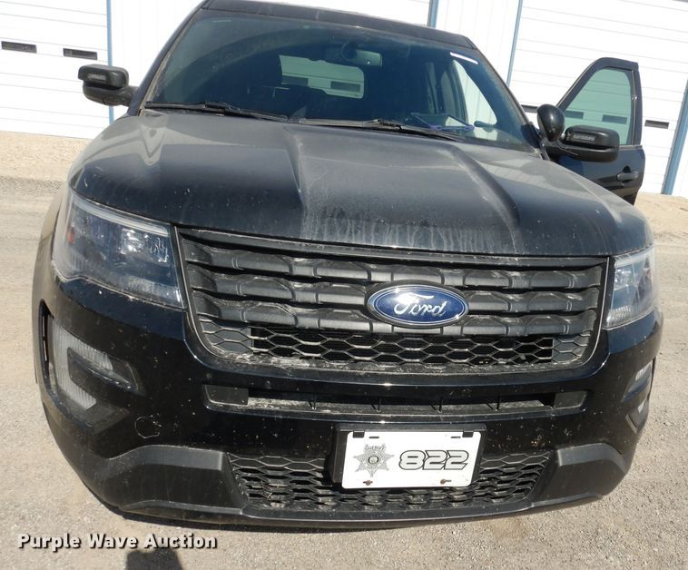 image for item JE9611 2018 Ford Explorer Police Interceptor  SUV