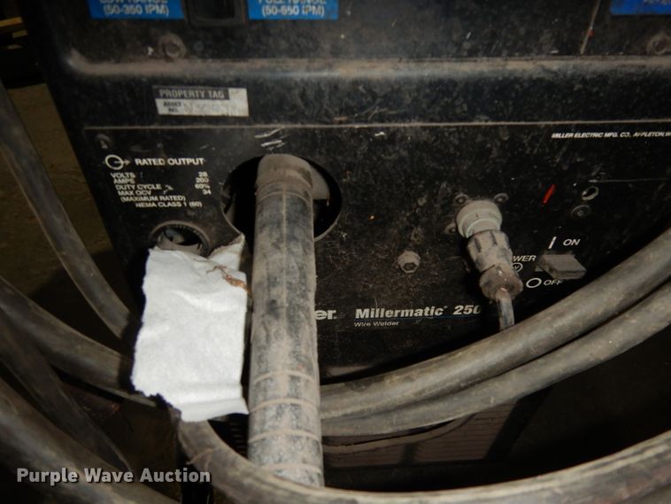 image for item JE9656 Miller Millermatic 250  welder